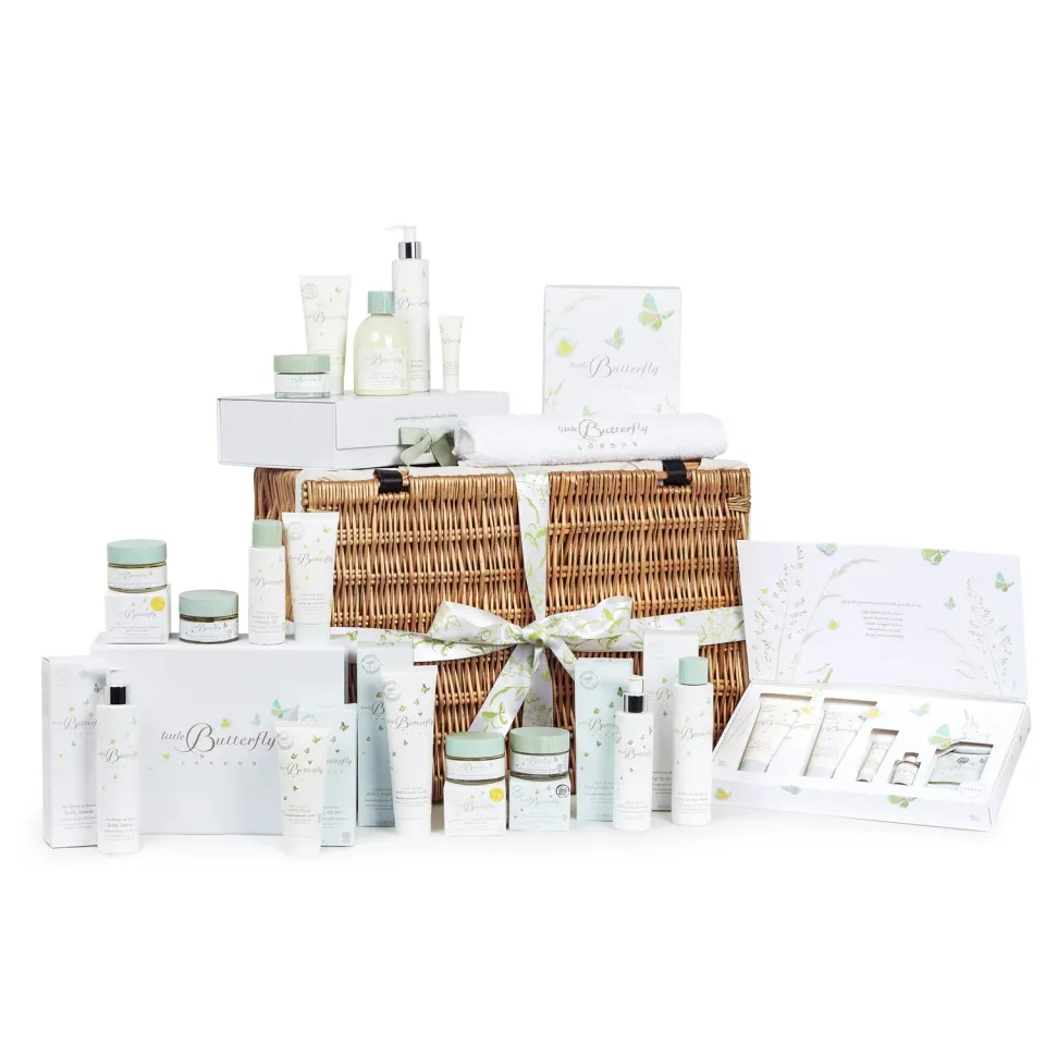 Little Butterfly Celebration Hamper cesto regalo large biologico
