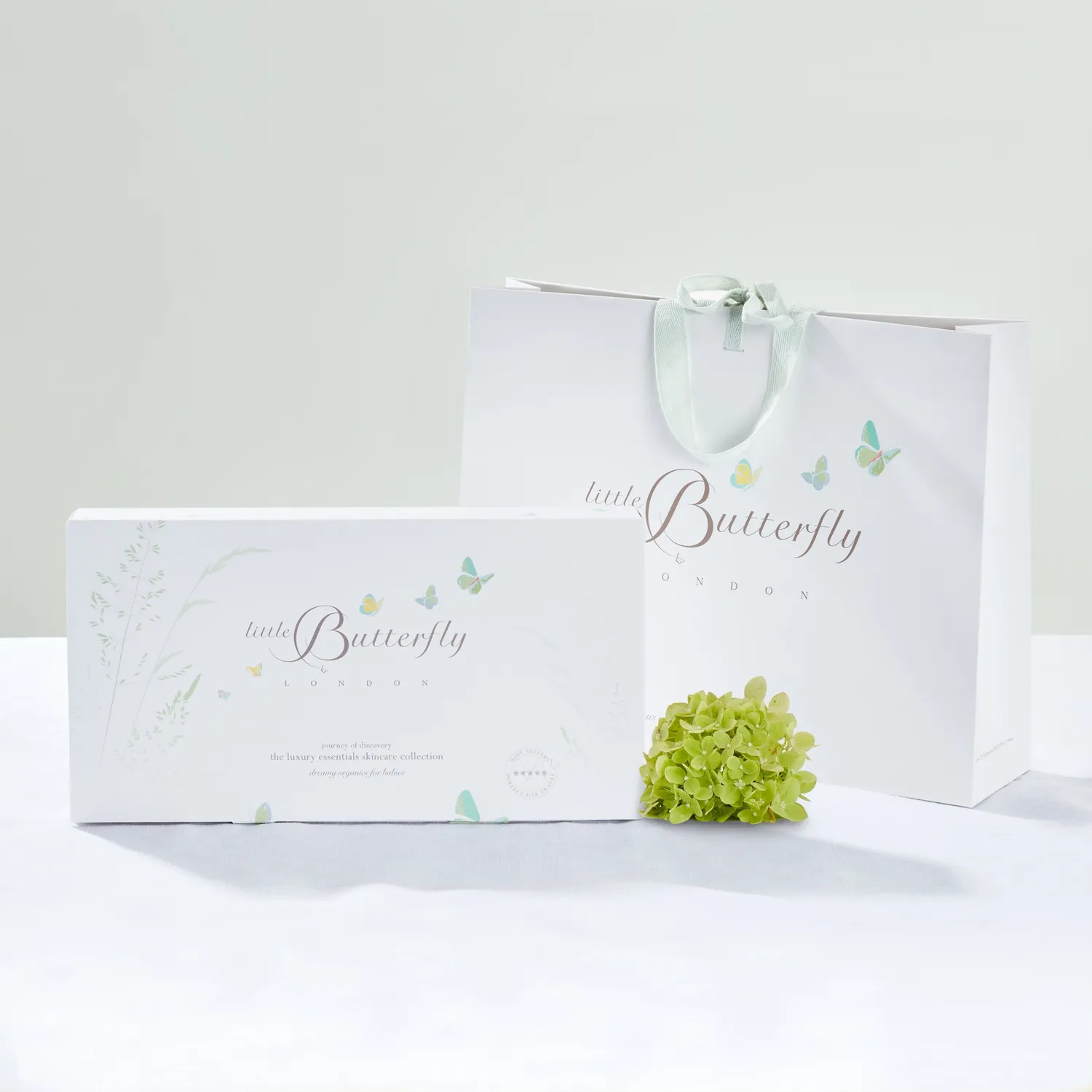 Little Butterfly Journey of Discovery set neonato 5 pezzi bio