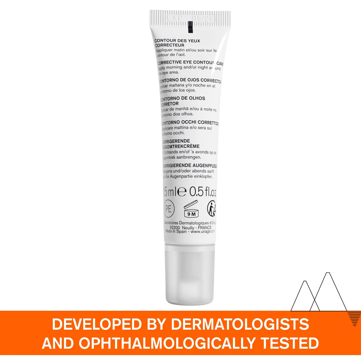 Uriage Dépiderm Contorno Occhi 15 ml Anti Occhiaie
