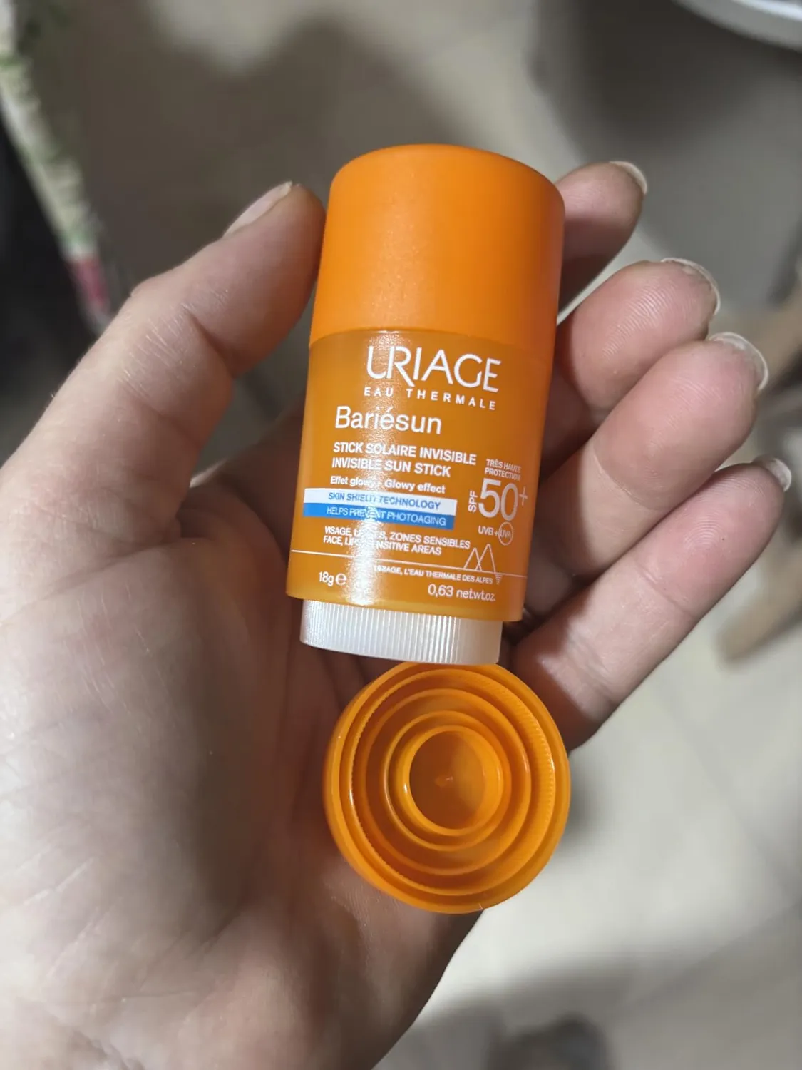 Uriage Bariésun Stick Solare Invisibile SPF50+ 18 g