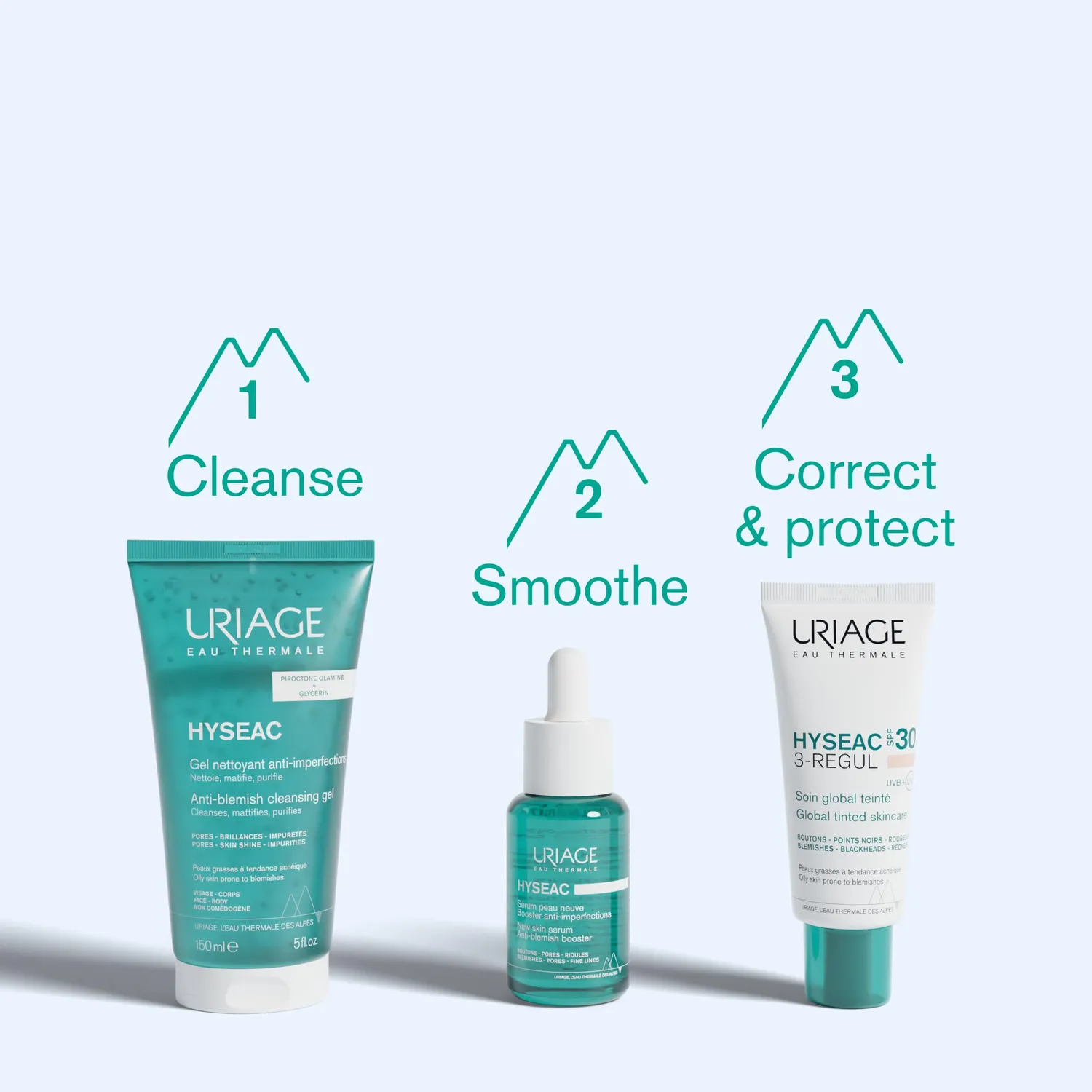 Uriage Hyséac 3-Regul Color Crema Viso SPF30 40 ml Pelle Grassa