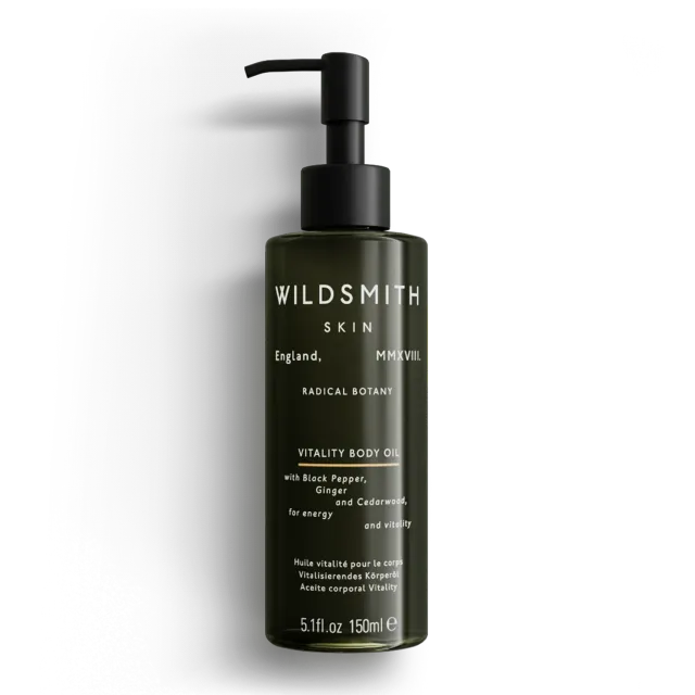 Wildsmith Skin Vitality olio corpo 150ml zenzero