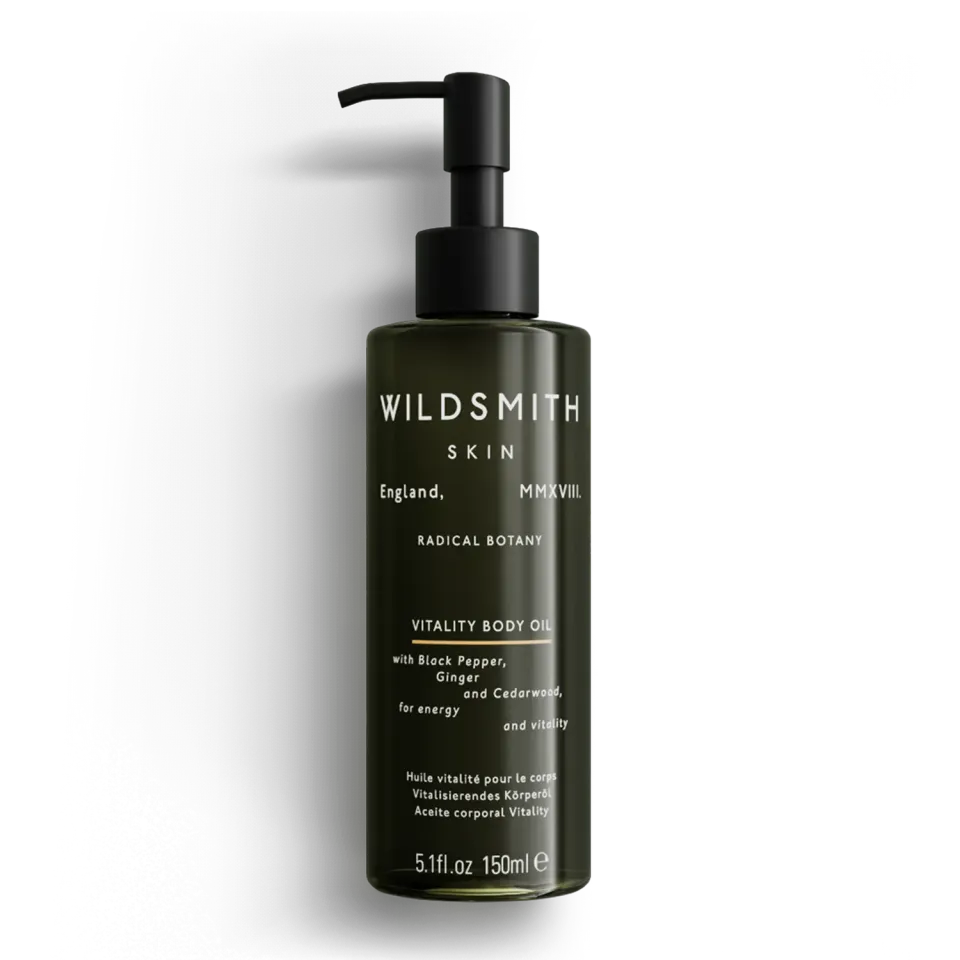 Wildsmith Skin Vitality olio corpo 150ml zenzero