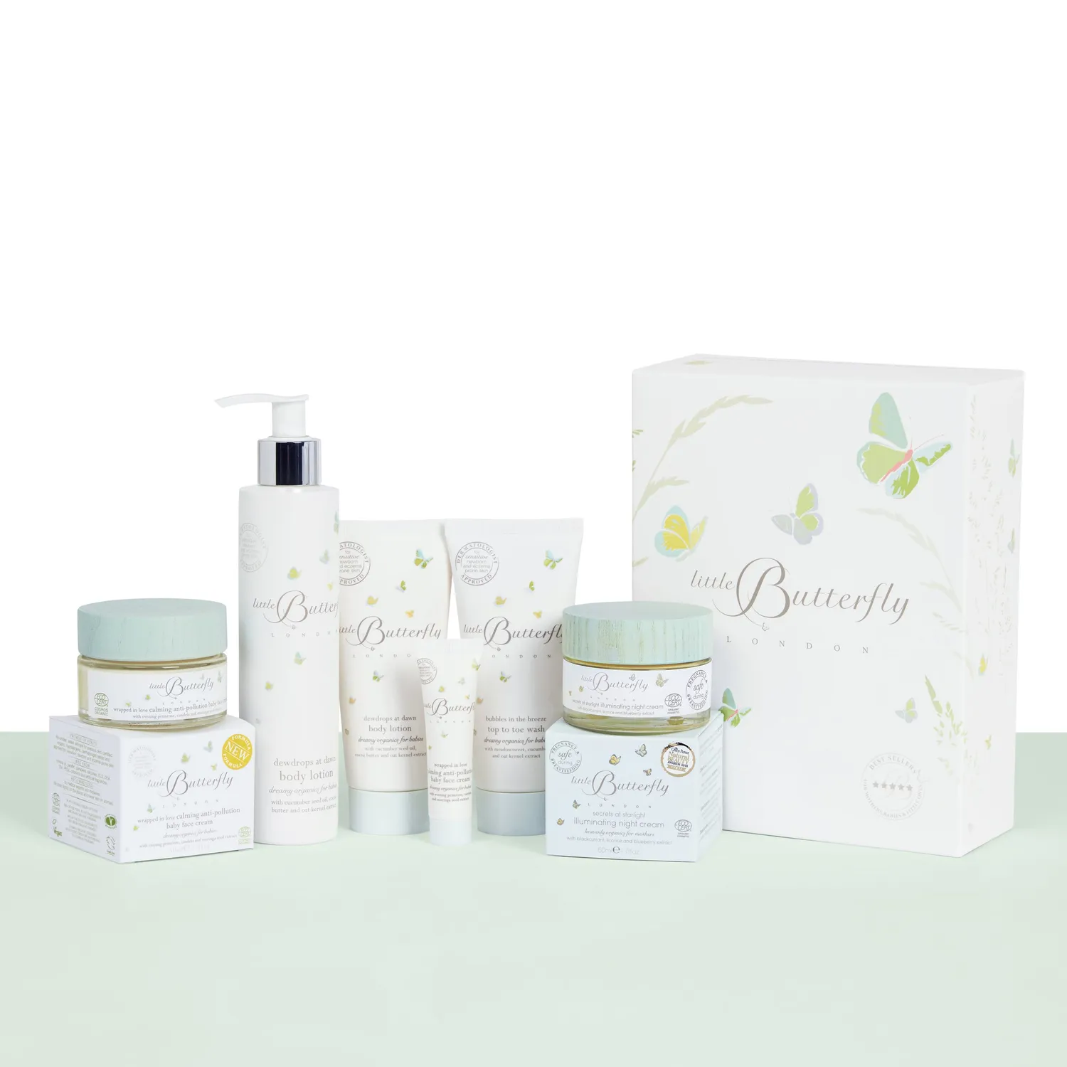 Little Butterfly Celebration Hamper cesto regalo large biologico