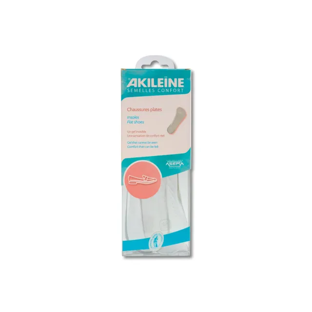 Akileïne Conforgel solette scarpe basse gel comfort