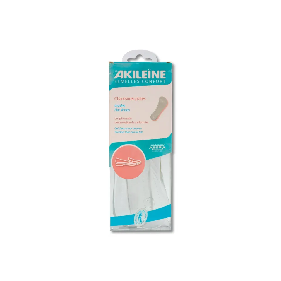 Akileïne Conforgel solette scarpe basse gel comfort