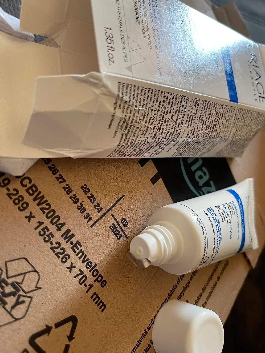Uriage Xémose crema viso 40ml secca atopica karité
