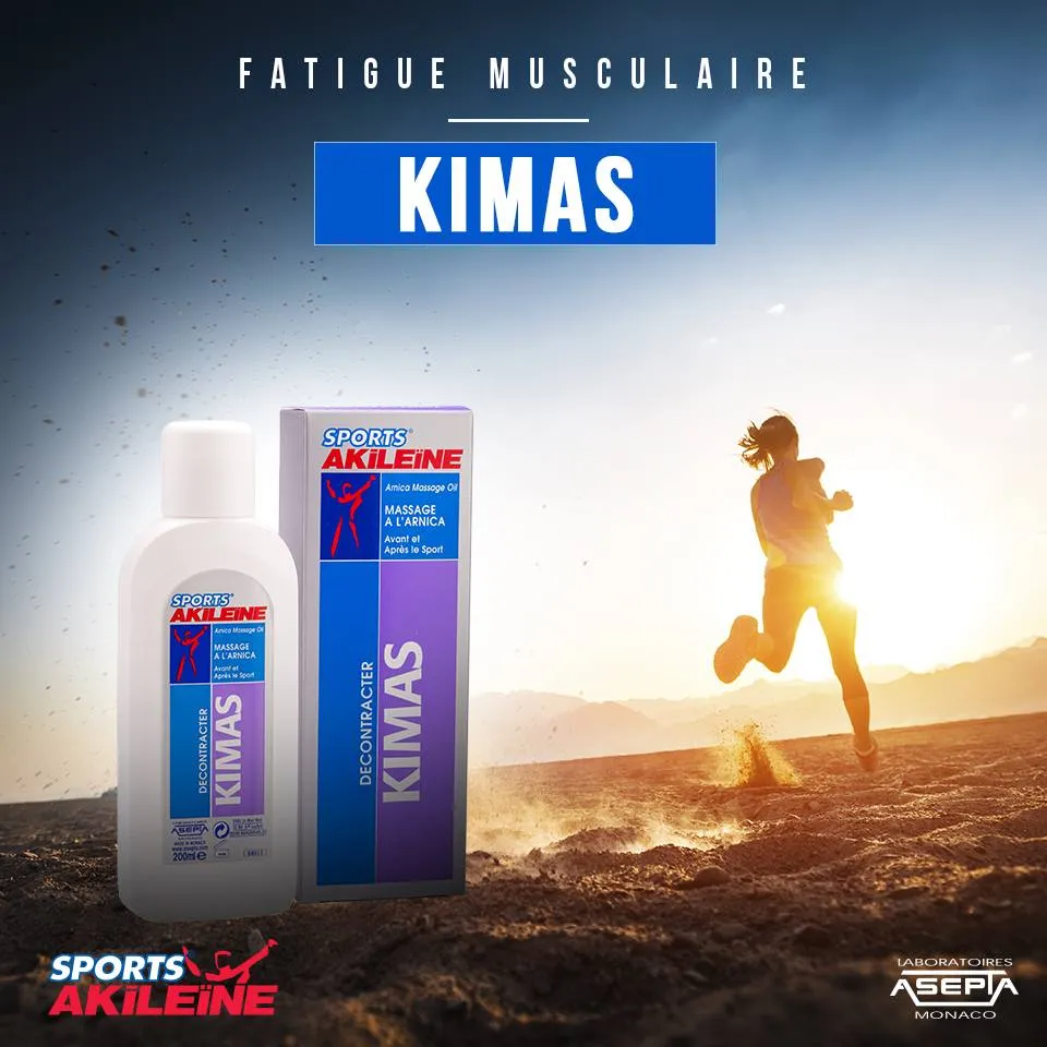 Les Laboratoires Asepta Akileïne Sport Kimas trattamento sport