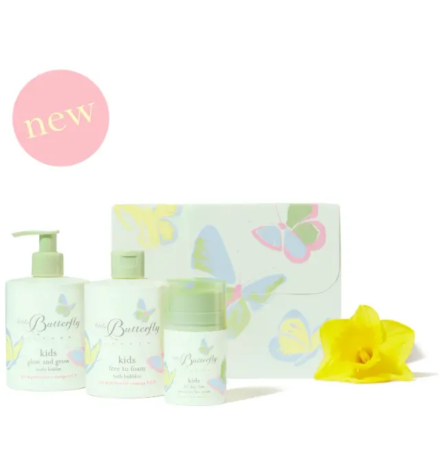 Little Butterfly Kids Bestseller Set cofanetto 3 pezzi bio