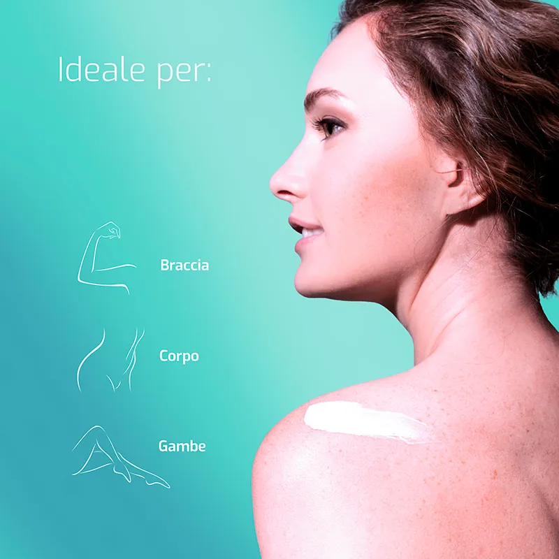 Omeovita CeraLab Crema Levigante corpo urea 10% esfoliante