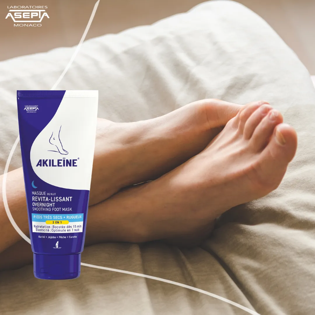 Akileïne Blu Revita-Lissant maschera notte piedi 15 min
