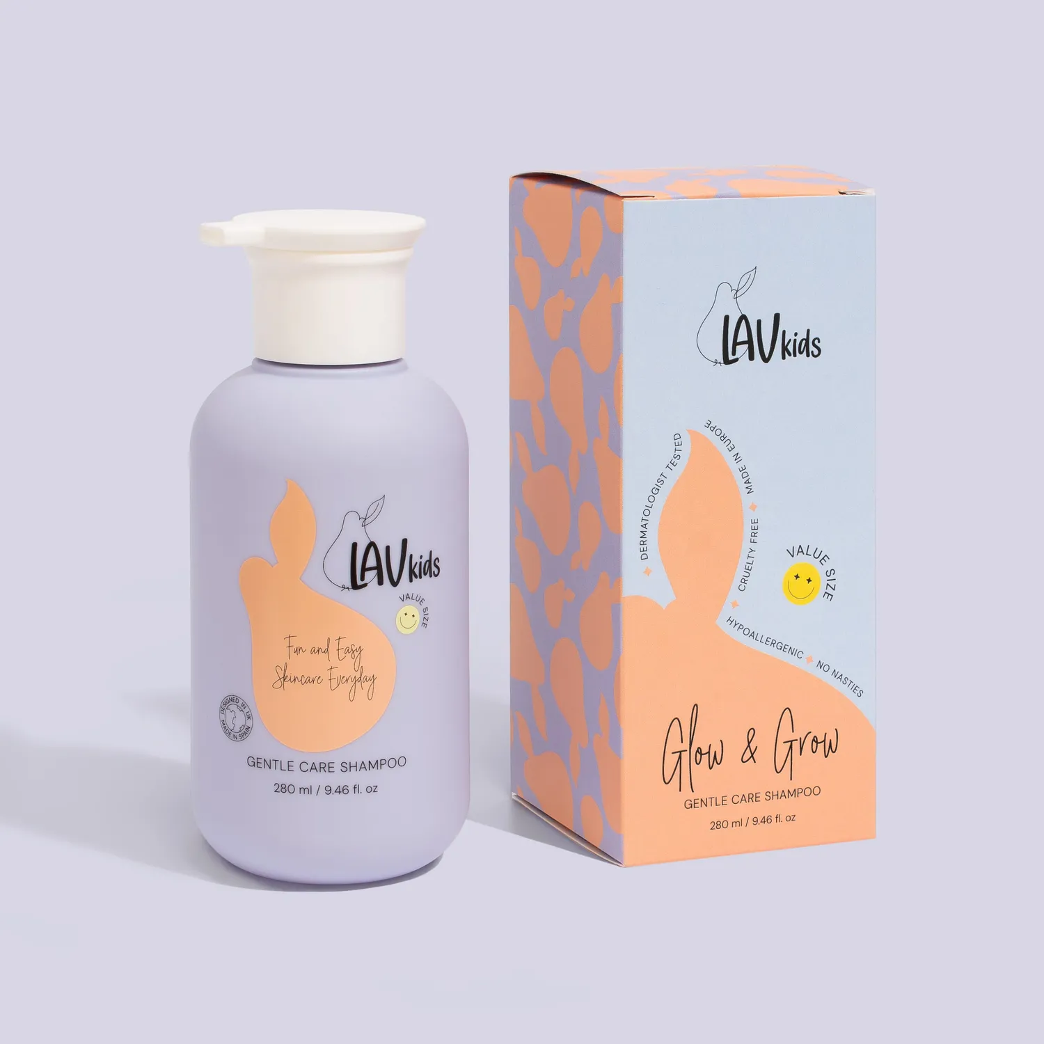 LavKids Gentle Care Shampoo Delicato 215 ml Camomilla e Mandorla