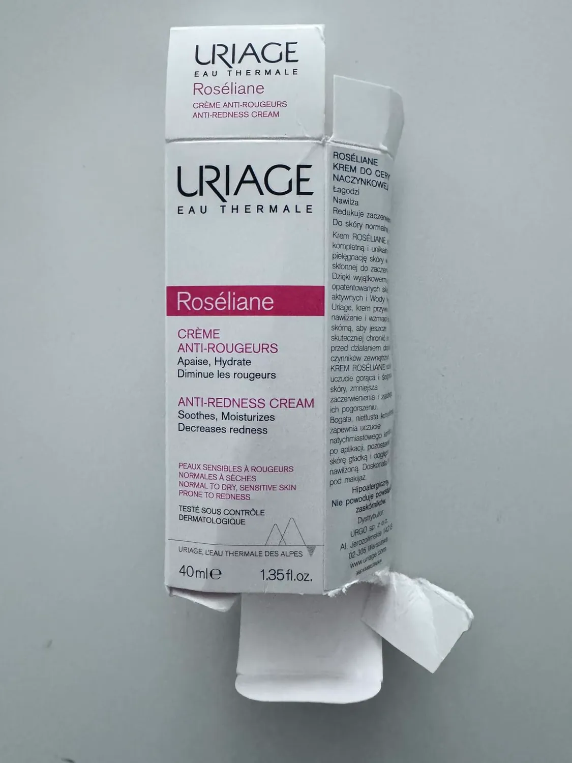 Uriage Roséliane Crema Anti-Rossori 40ml Couperose