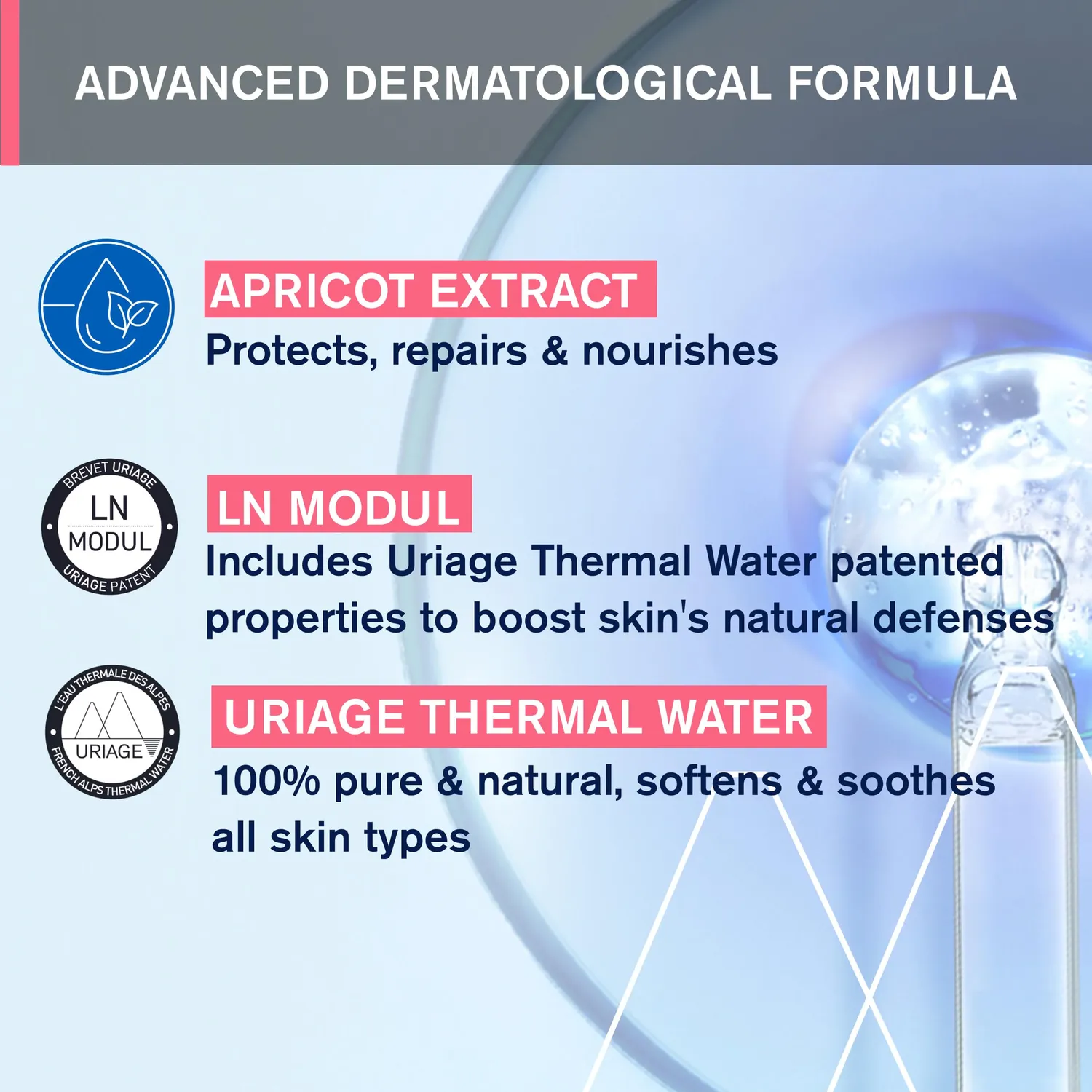 Uriage Eau Thermale acqua micellare 250ml pelli sensibili