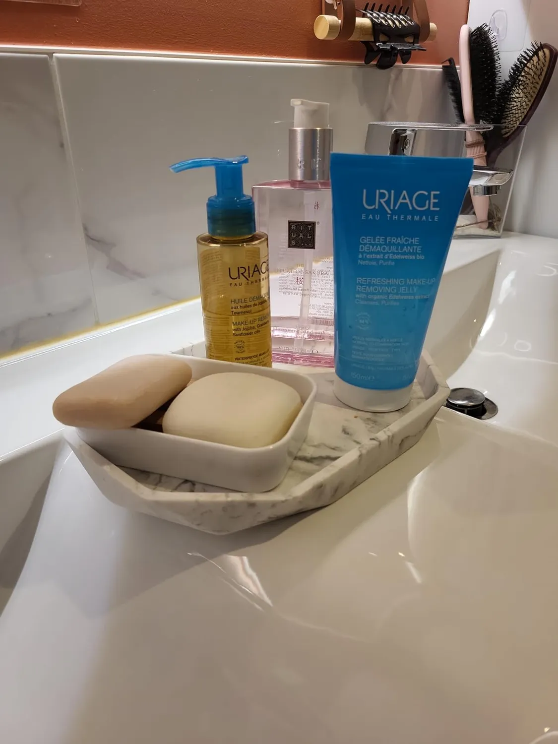 Uriage Gel Fresco Struccante Viso e Occhi 150ml Pelli Miste