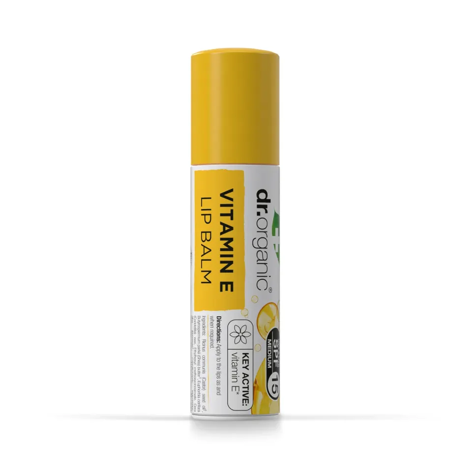 Dr Organic Vitamin E Lip Balm Stick Labbra SPF15 5,7 ml
