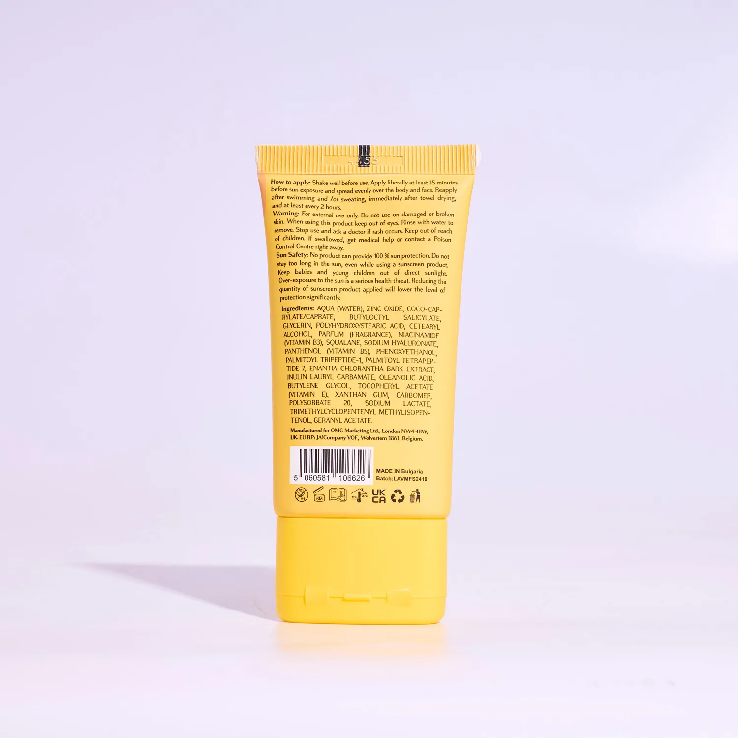 LavKids Solare Viso crema solare SPF50 minerale