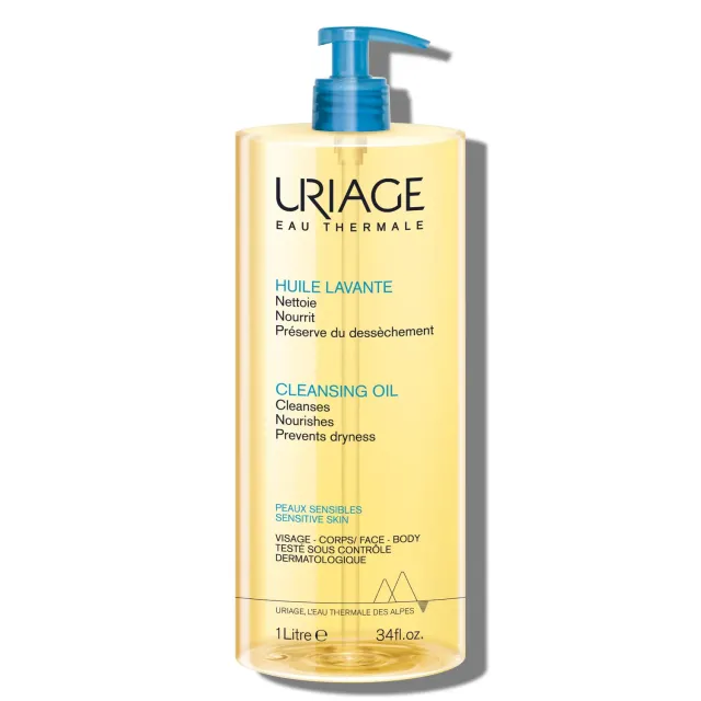 Uriage Eau Thermale Olio Doccia 1 L viso e corpo secco