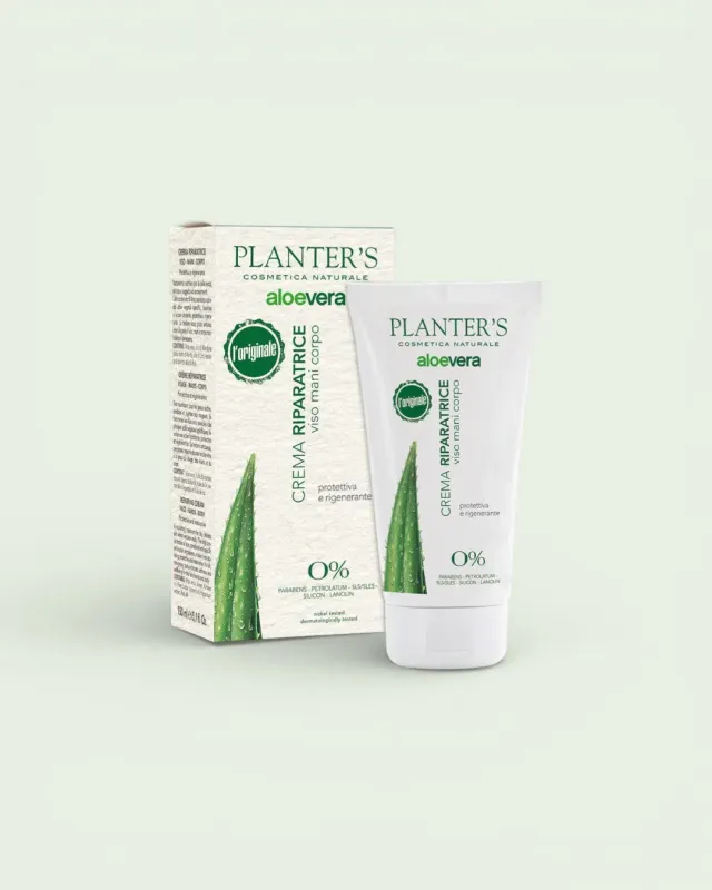 Planter's Aloe Crema Riparatrice viso mani corpo idratante