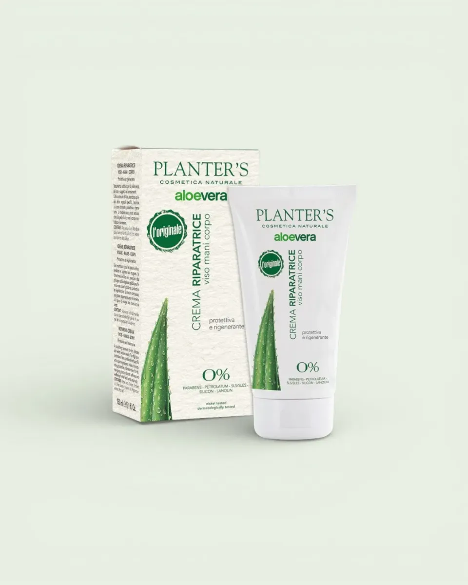 Planter's Aloe Crema Riparatrice viso mani corpo idratante