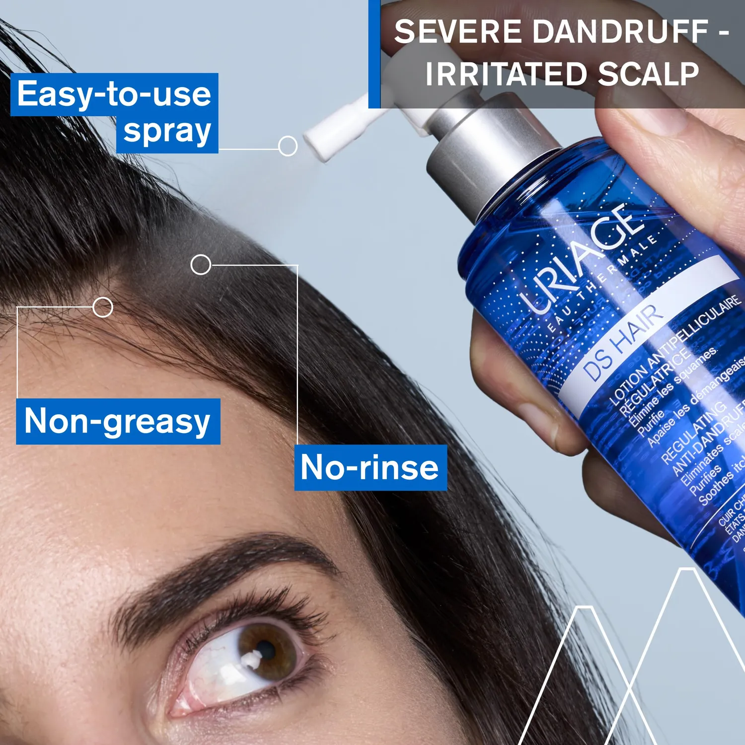 Uriage D.S. Lozione Antiforfora Spray 100 ml Prurito