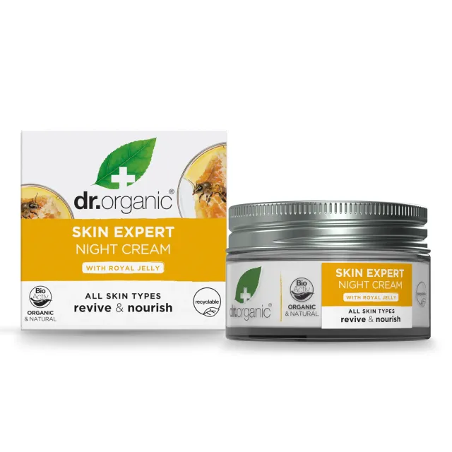 Dr Organic Skin Expert Night Cream crema notte 50ml pappa reale