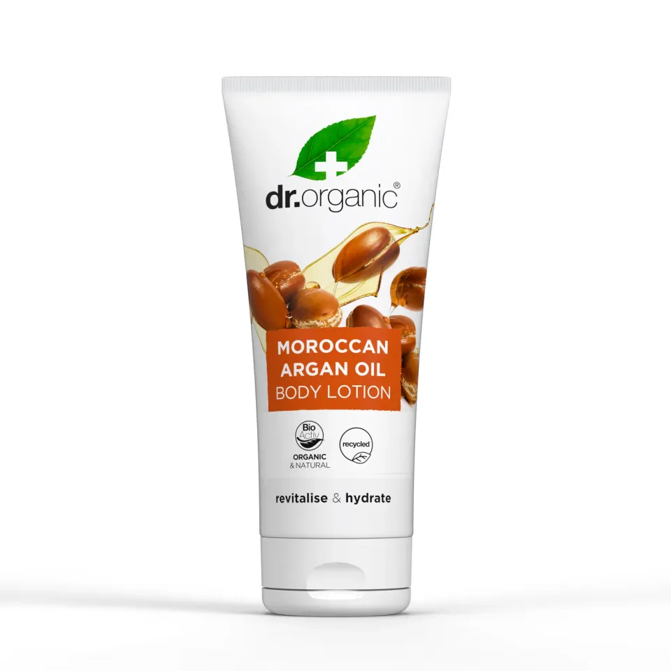 Dr Organic Moroccan Argan Oil crema corpo 200ml idratante
