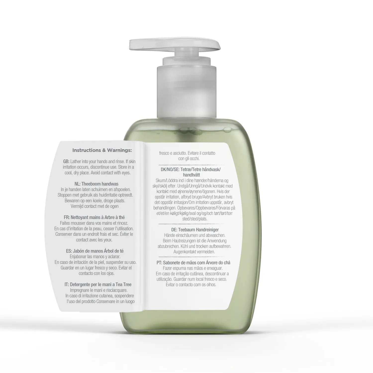 Dr Organic Tea Tree detergente mani 250ml fresco