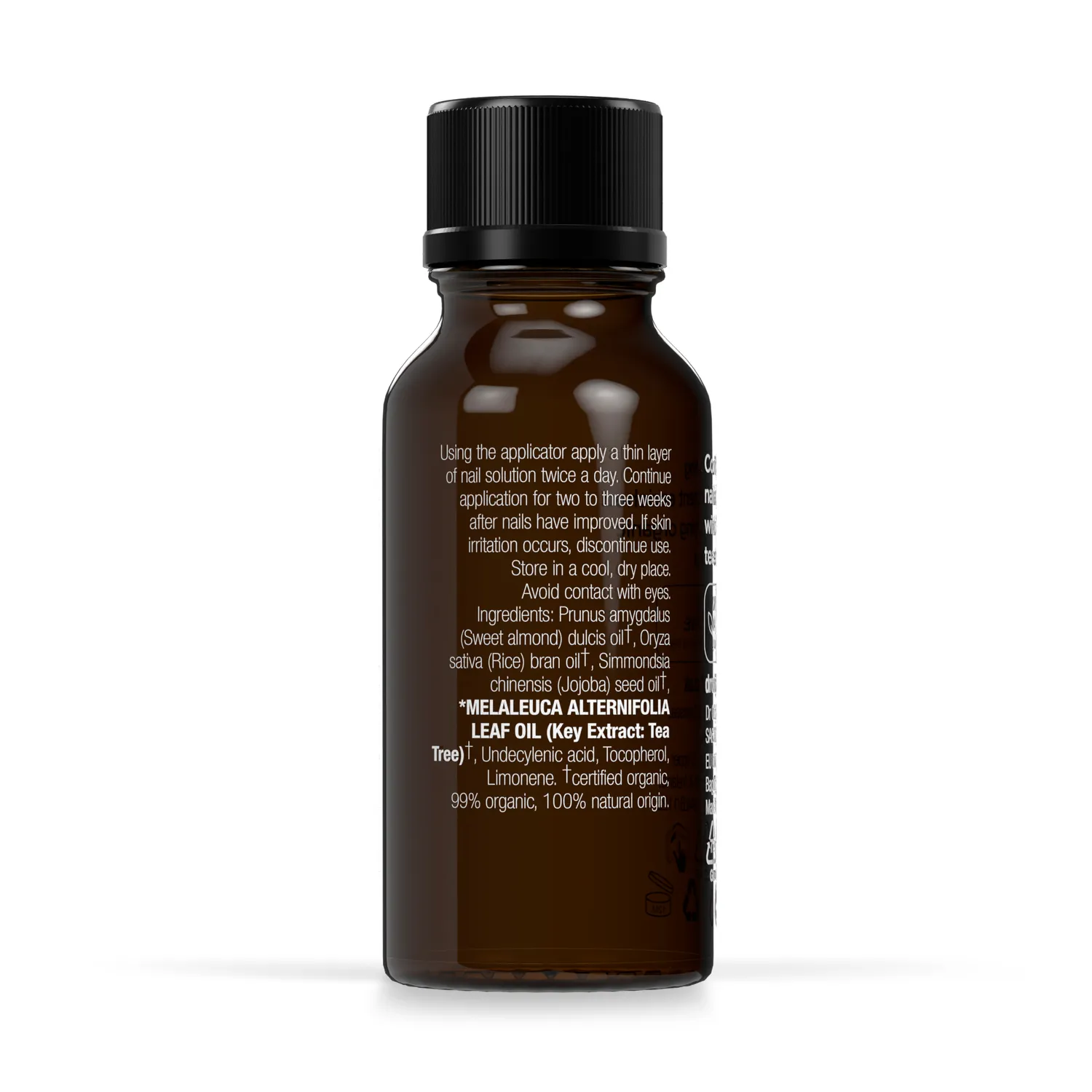 Dr Organic Tea Tree Nail Solution soluzione unghie 10ml purificante