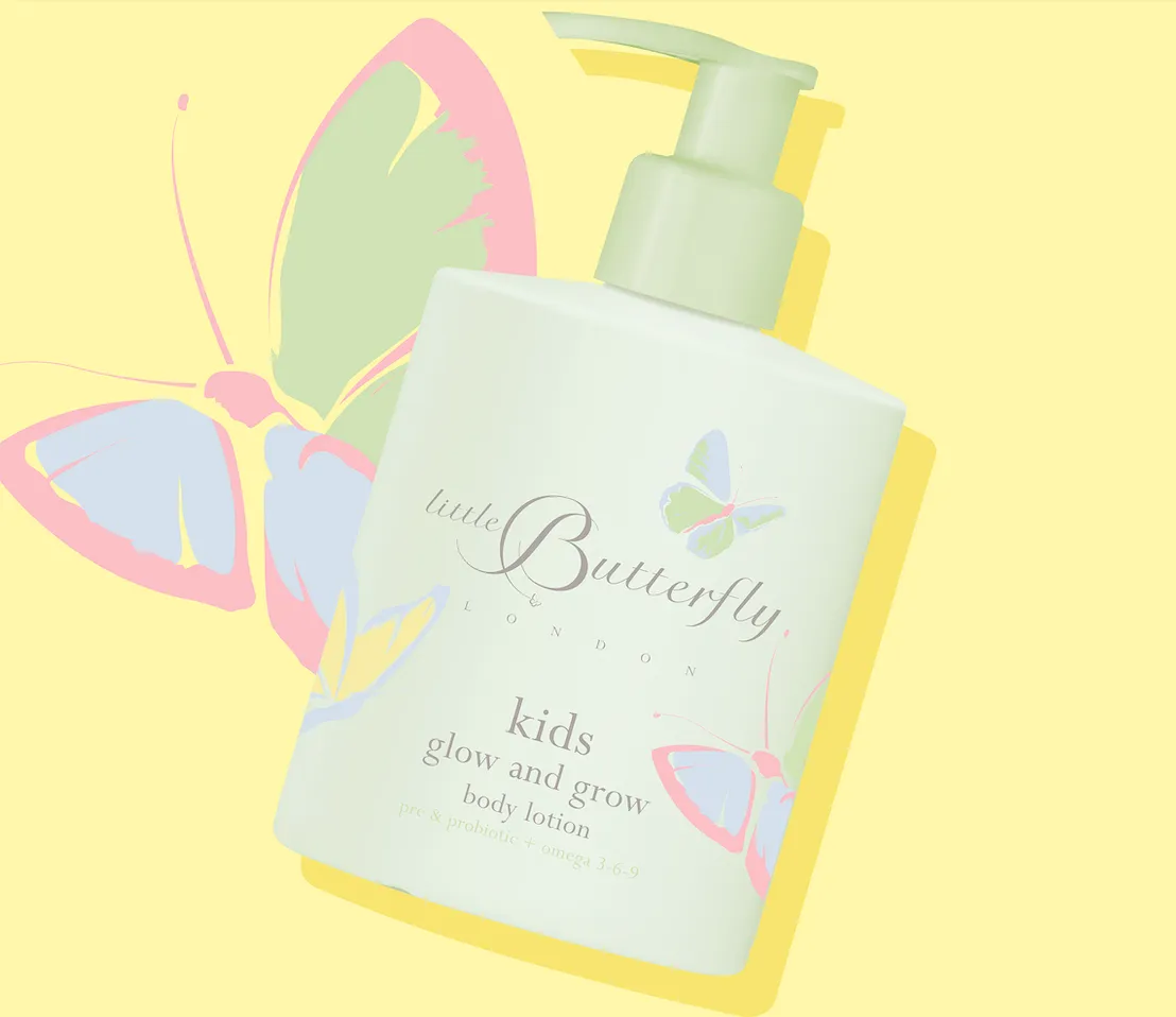 Little Butterfly Kids Glow and Grow lozione corpo 300ml idratante