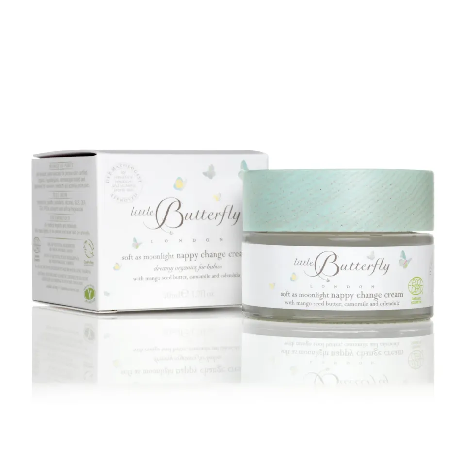 Little Butterfly Soft as Moonlight crema cambio 50ml zinco