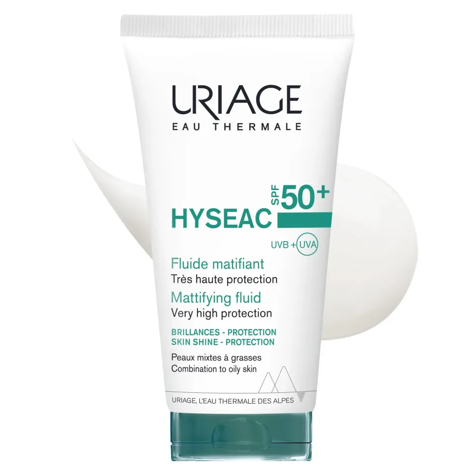 Uriage Hyséac Fluido Opacizzante SPF50+ Sebo