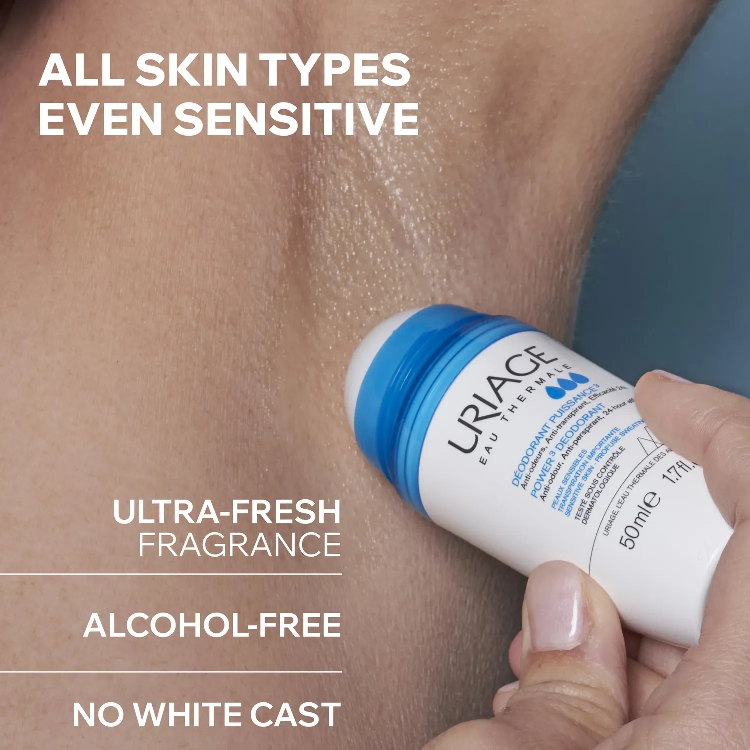 Uriage Deodorante Roll-On Pelle Sensibile 24h Unisex