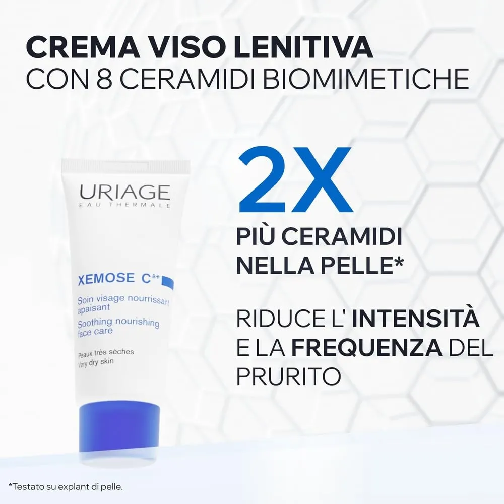 Uriage Xémose crema viso 40ml secca atopica karité