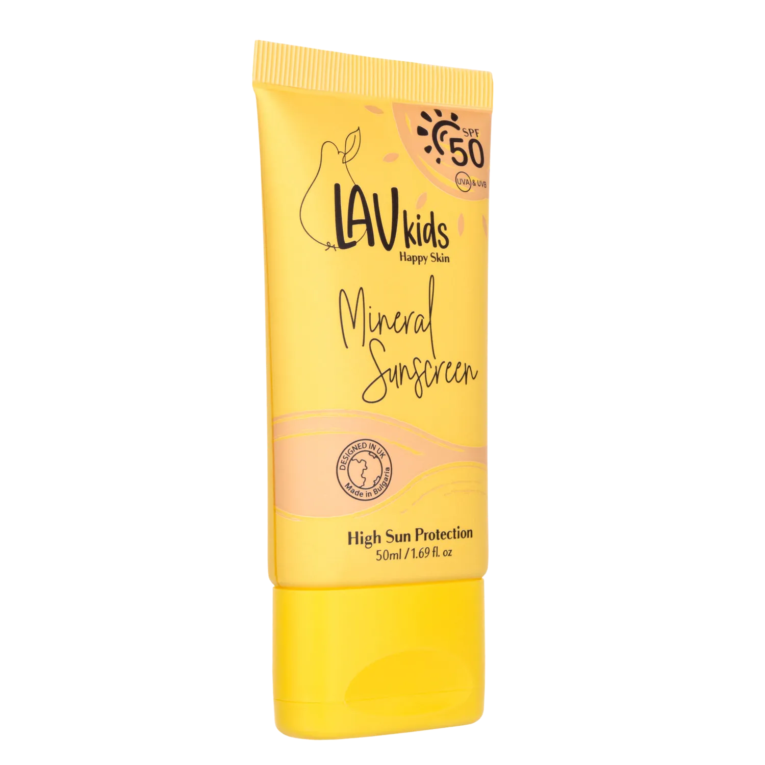 LavKids Solare Viso crema solare SPF50 minerale