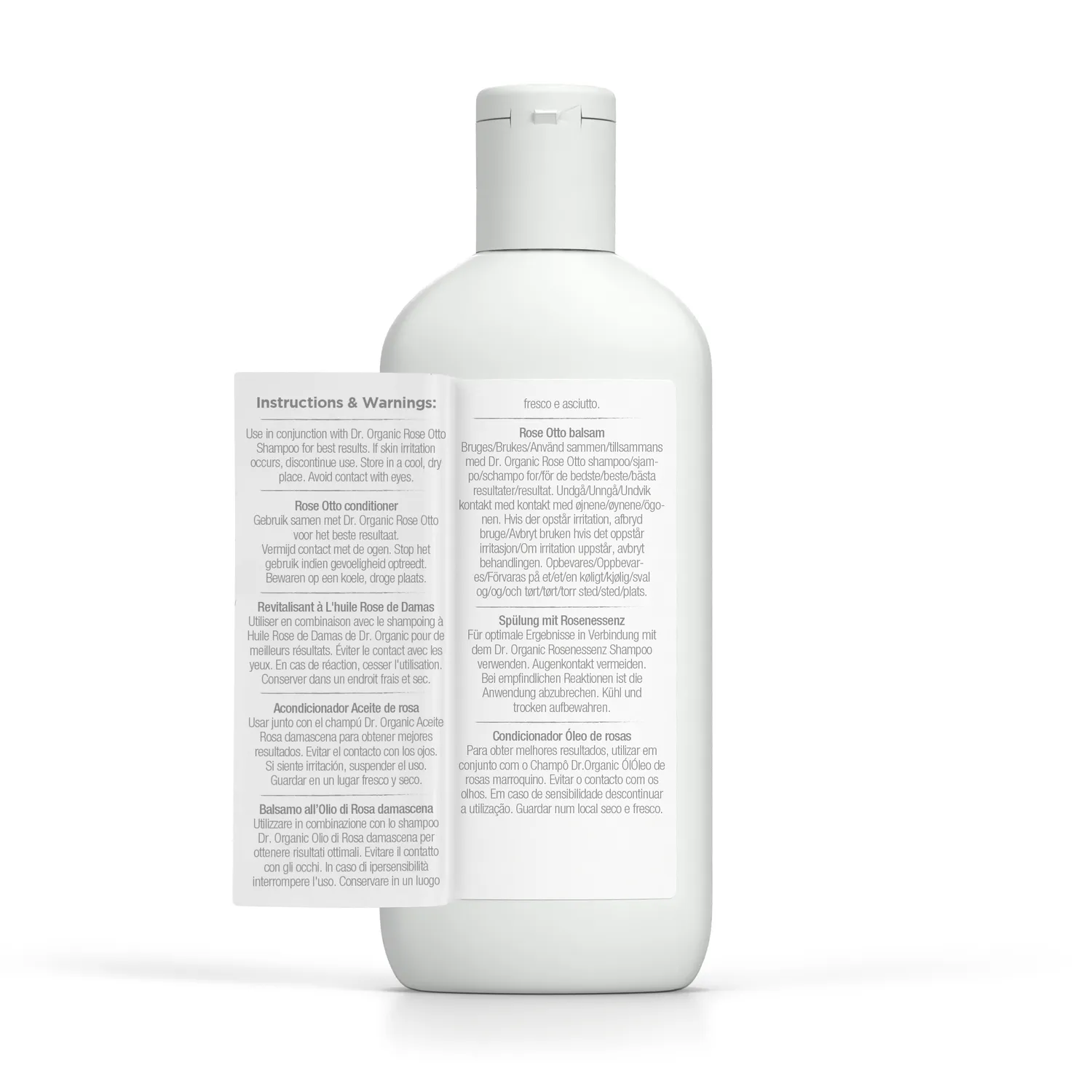 Dr Organic Rose Otto Balsamo Capelli 265ml Rosa Damascena