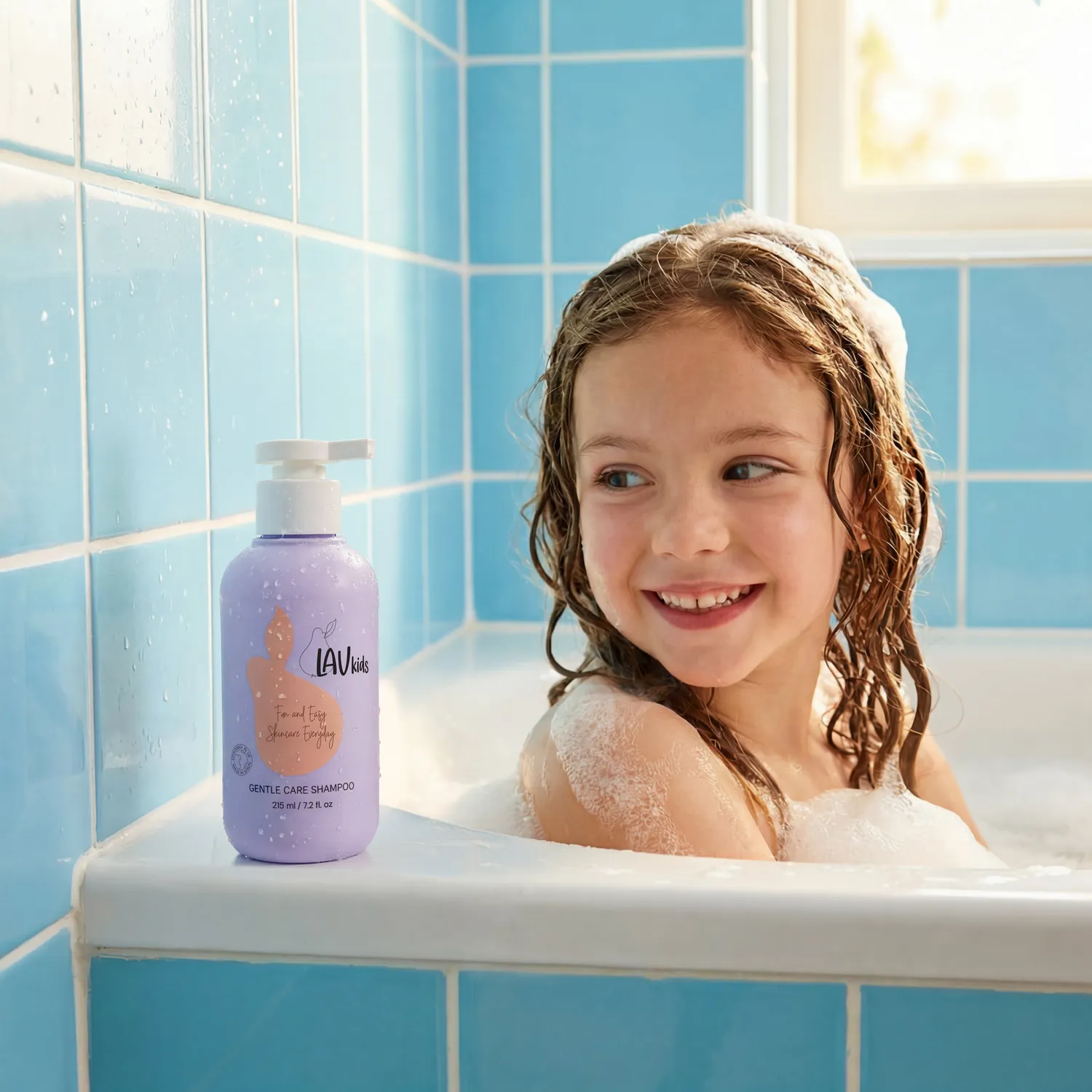 LavKids Trio bagnetto bambini 3x100 ml pera camomilla