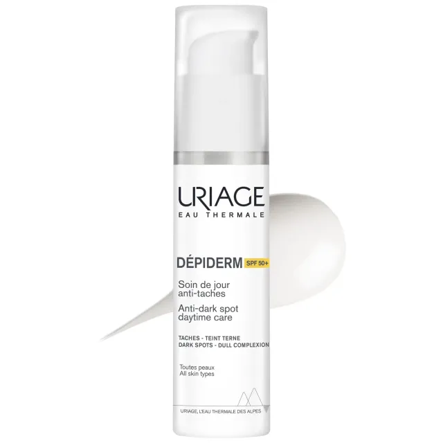 Uriage Depiderm Crema Viso Antimacchie SPF50+ Vitamina C
