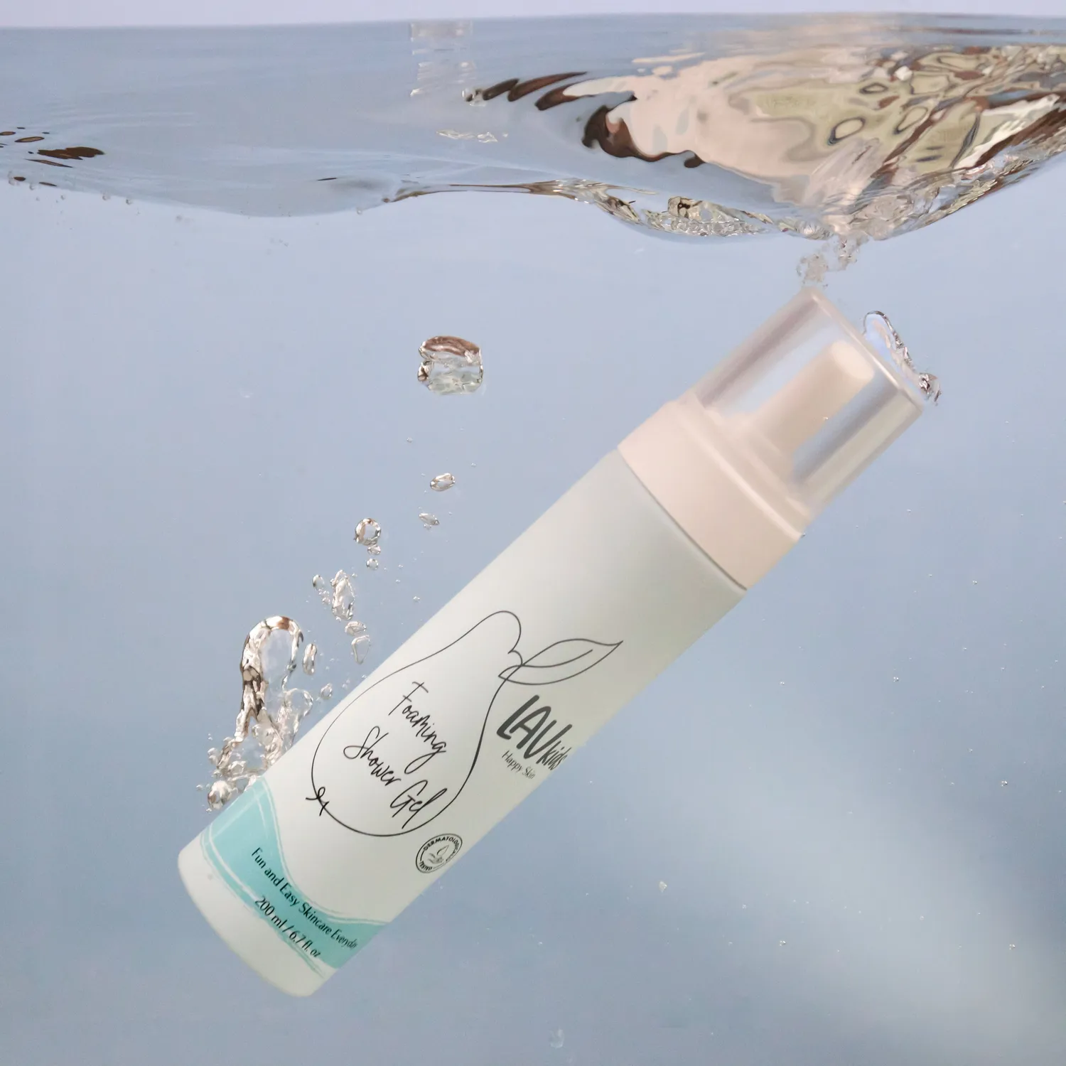 LavKids Gel Doccia Schiuma Pera e Camomilla Confezione 3 Pezzi Senza Solfati