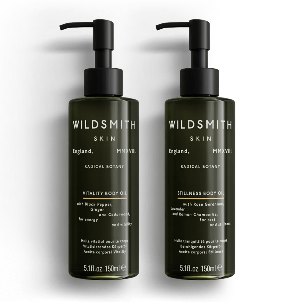 Wildsmith Skin Body Oils Duo oli corpo giorno notte