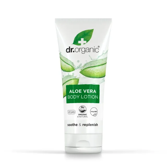 Dr Organic Aloe crema corpo 200ml burro karité