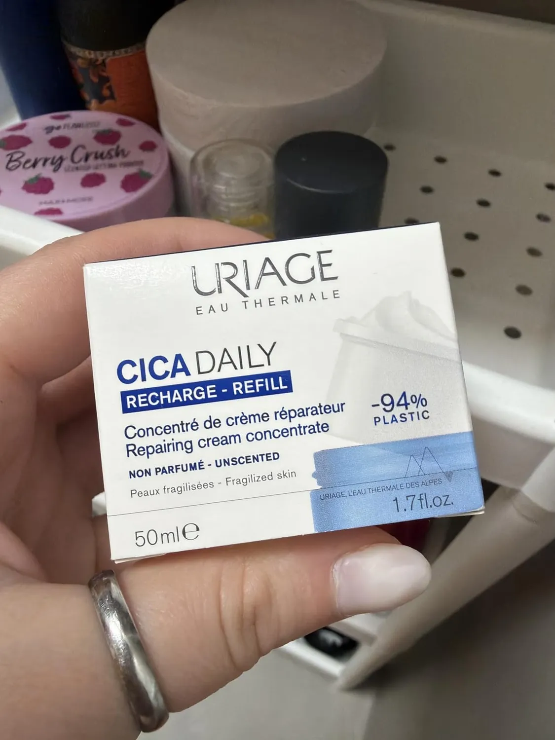 Uriage Bariederm Cica Daily Crema Riparatrice 50 ml Centella
