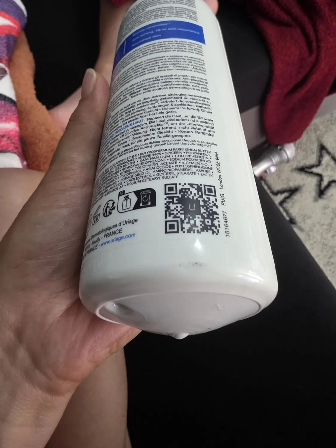 Uriage Xémose balsamo corpo anti-prurito senza profumo